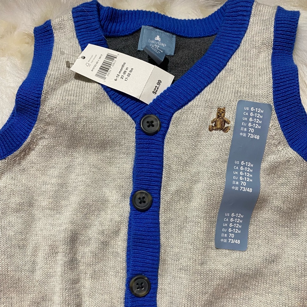 Gap baby vest
